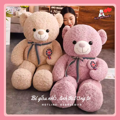 gấu bông size lớn tặng Tết